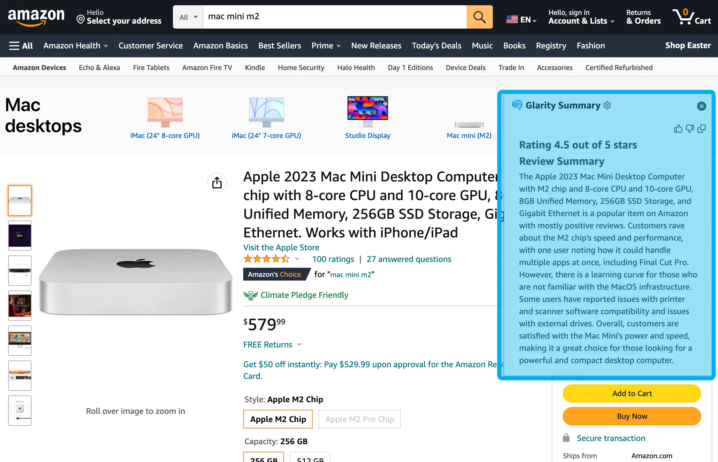 Amazon product reviews summary